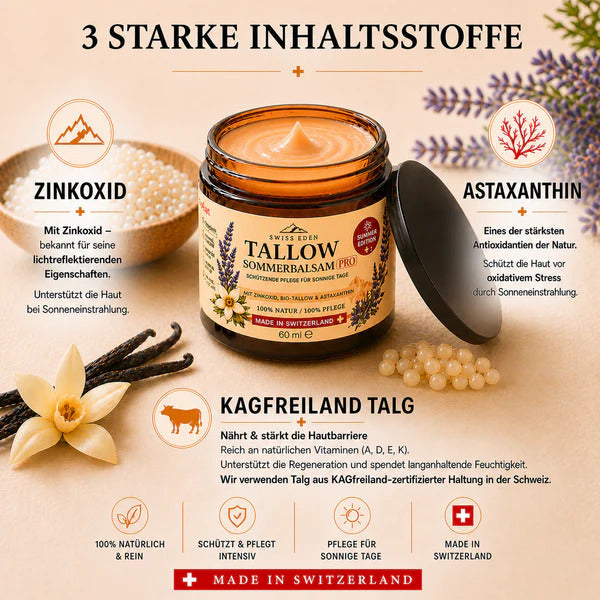 Bio Tallow Sommer Duo – Deine natürliche Pflege für sonnige und insektenreiche Tage