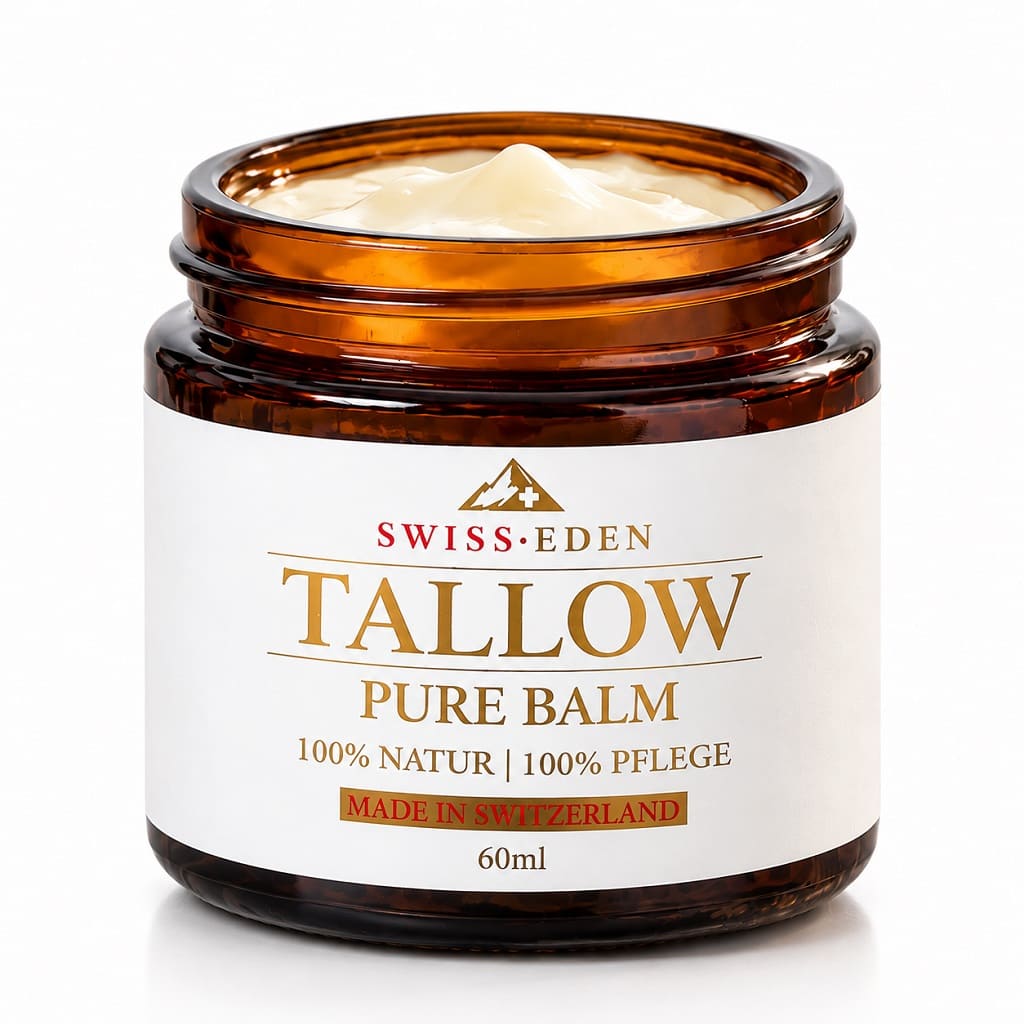 Swiss Eden Tallow Balm Pure mit Bio Rindertalg
